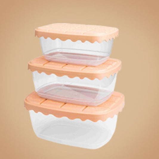 Suncook 3pc Choco Box Storage Container- Large