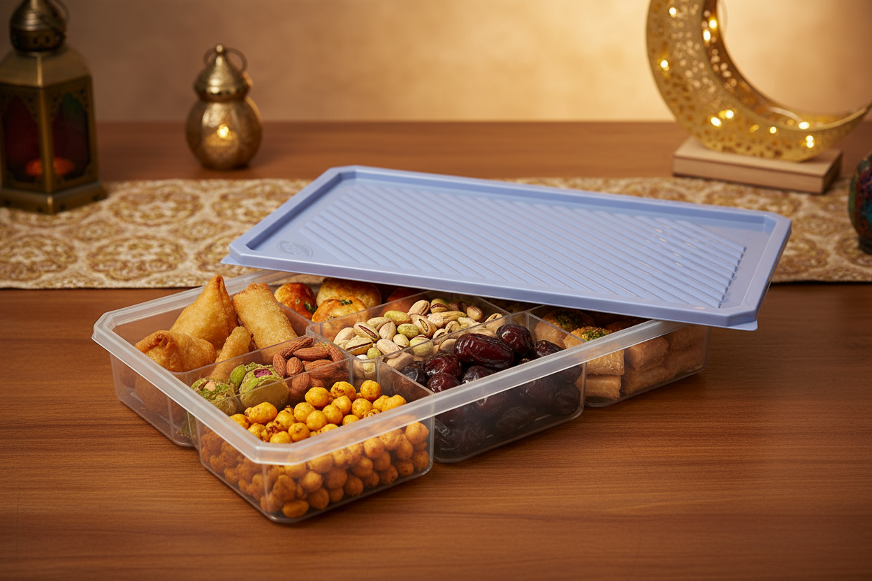 Bager Airtight Smart Divided Storage