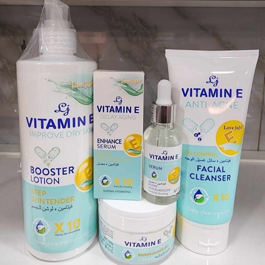 Vitamin E Skincare Range
