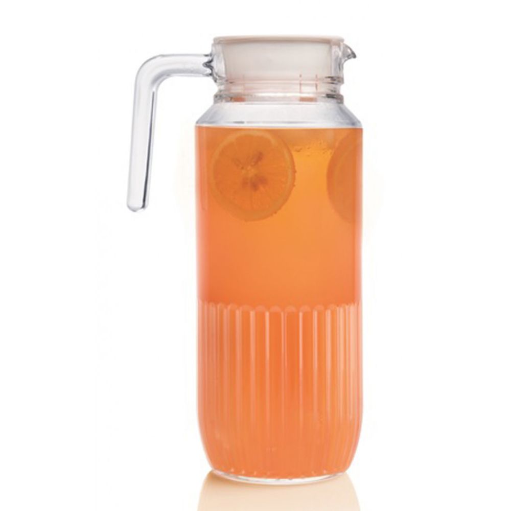 Luminarc Gridz Fridge Jug with Lid – 1.3L