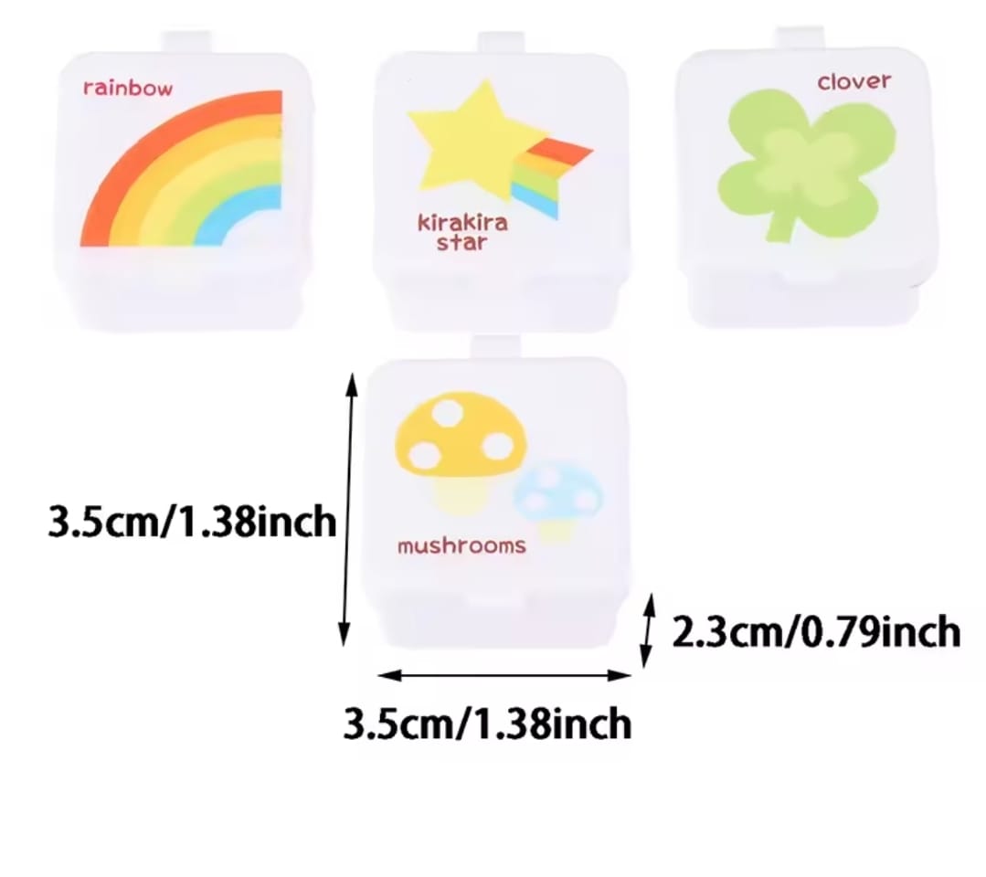 4pc Mini Sauce Condiments