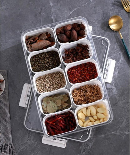 Divided Storage Boxes with Lid