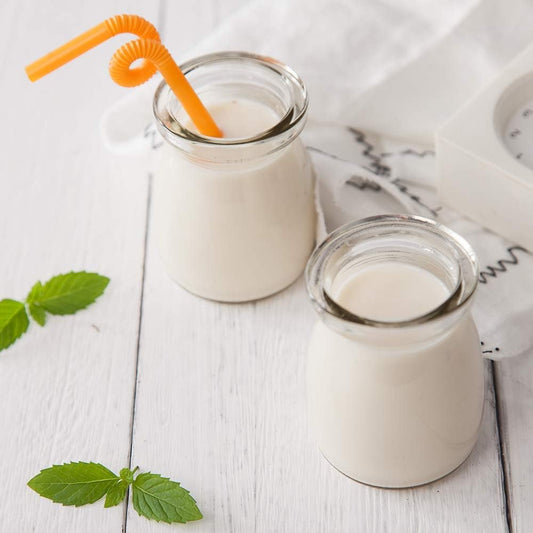 10pc Glass Yogi Jars