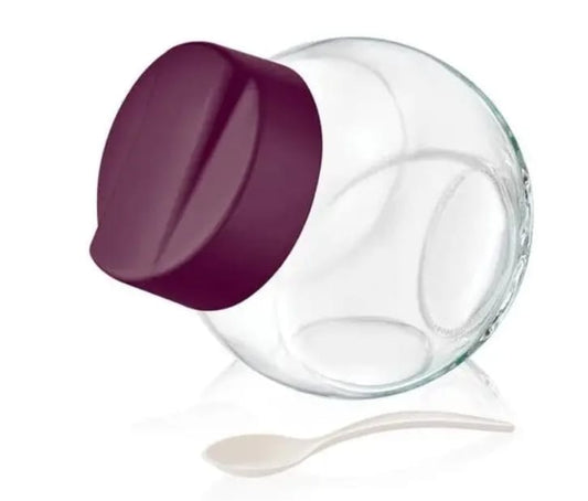 Bager Aqua Double Bottom Jar with Spoon