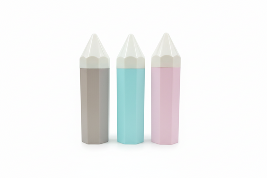 Plastic Pencil Shaped Cases