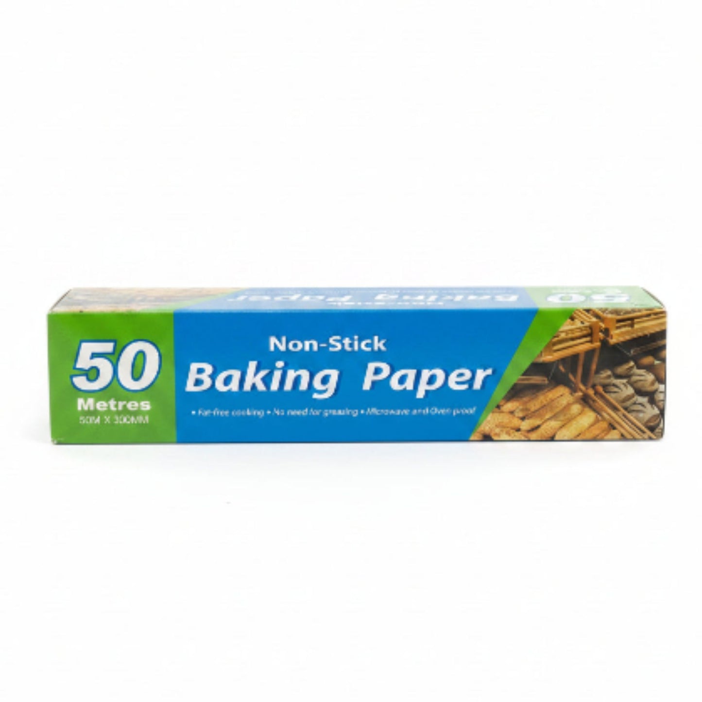 50m Non-Stick Baking Paper Roll – Premium Parchment Paper for Baking, Roasting & Air Frying