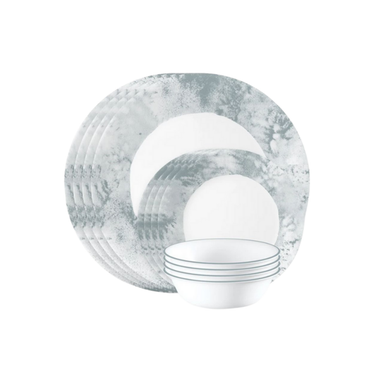 Corelle 12pc Salt Wash Dinner Set