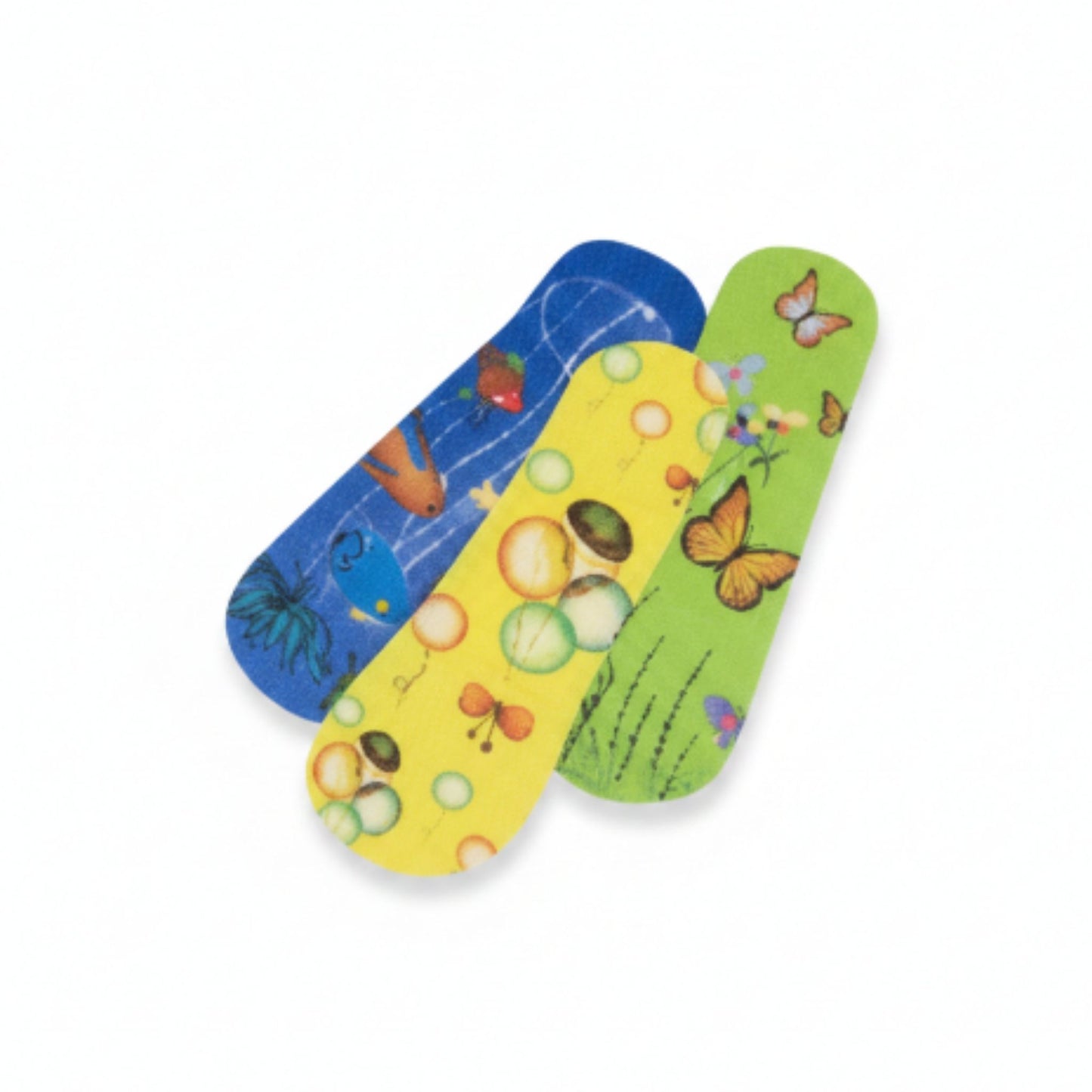 30 Pack Kids Printed Adhesive Bandage - Waterproof Non Stick Plasters