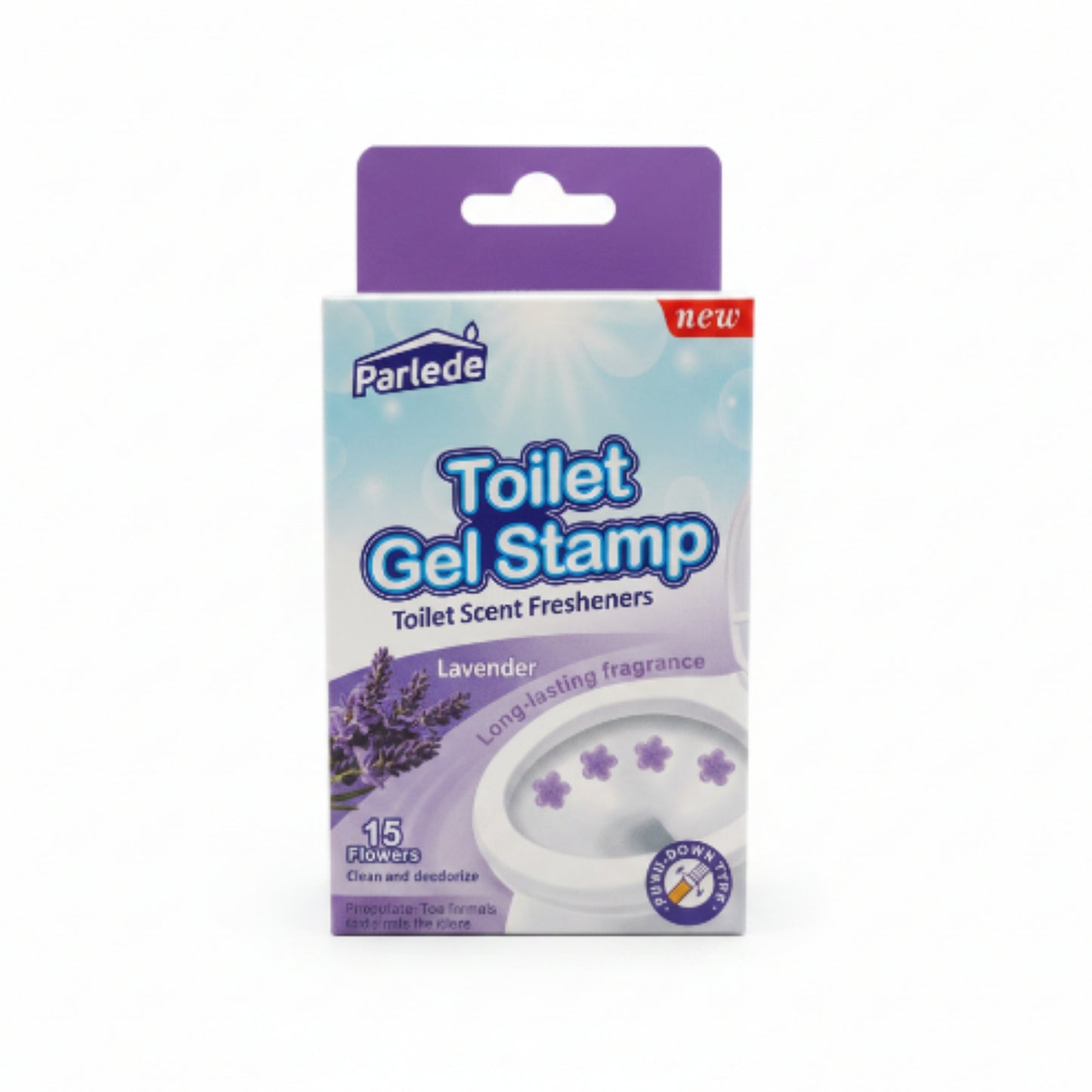 Toilet Gel Stamp - Lavender