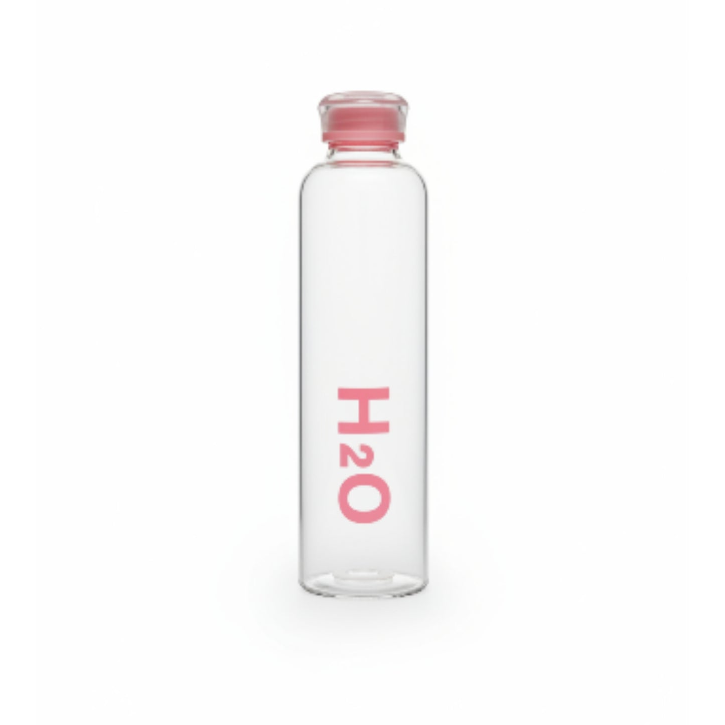 Borosilicate Glass H2O Water Bottle 1L