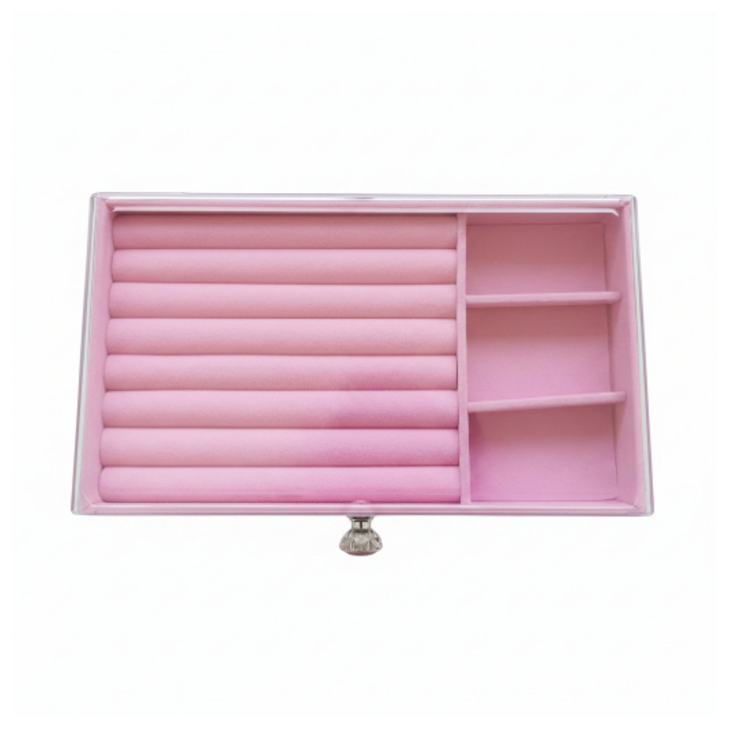 3 Drawer Jewelry Box - Pink