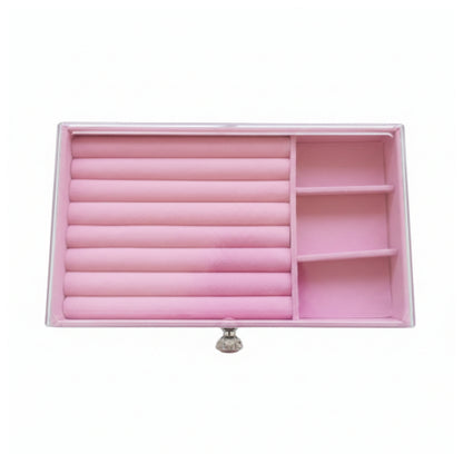 3 Drawer Jewelry Box - Pink