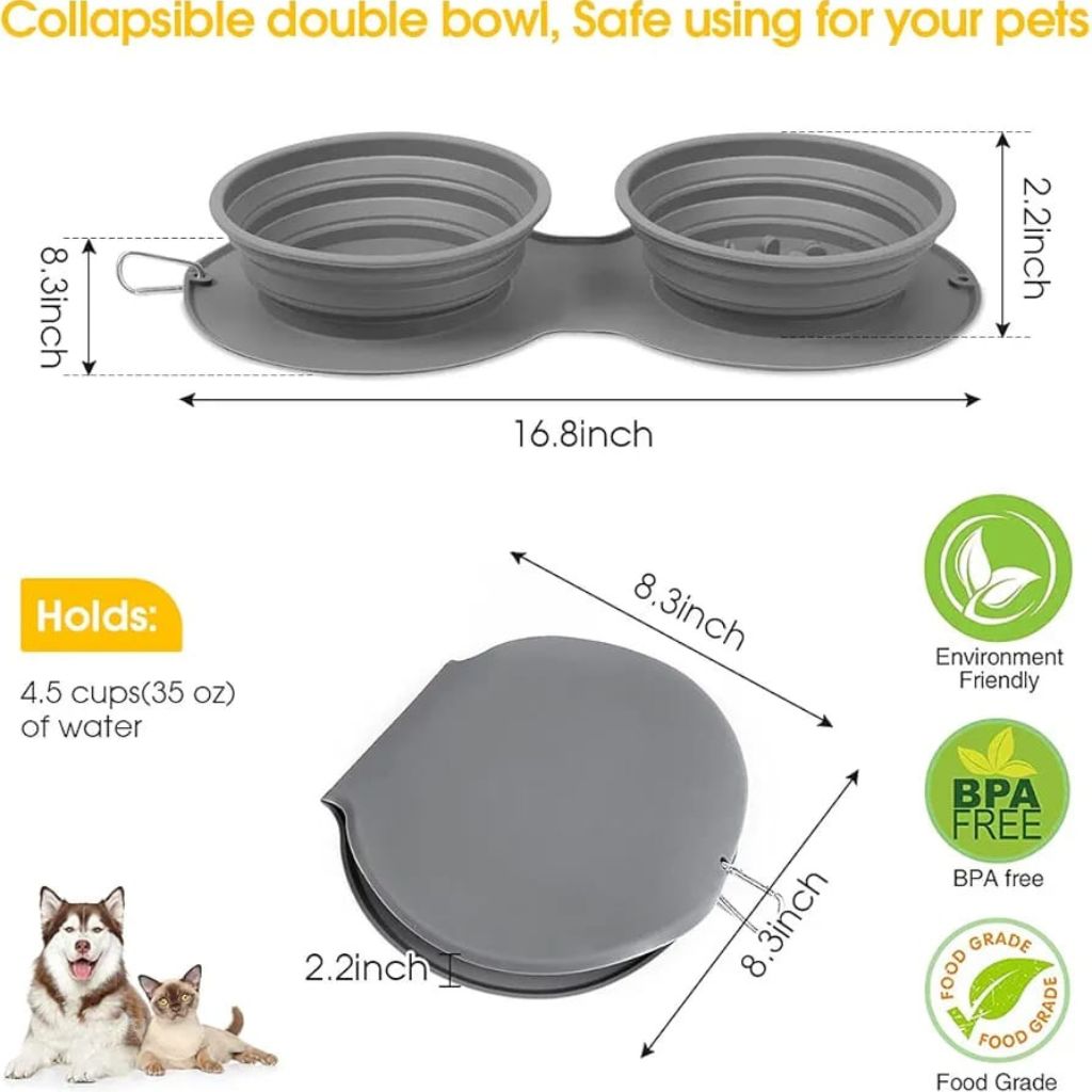 Portable Foldable Pet Bowl