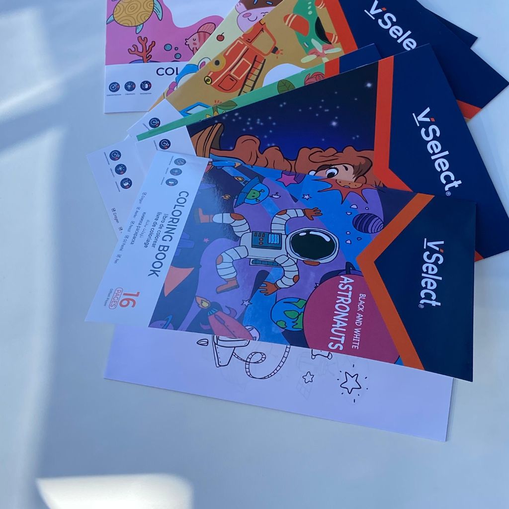 VSelect Kids Coloring Book