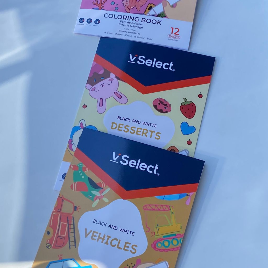 VSelect Kids Coloring Book