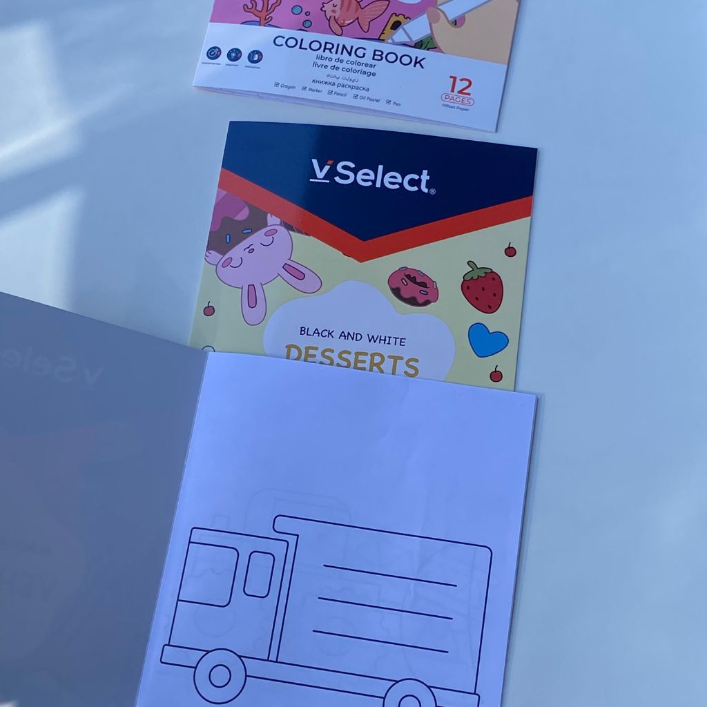 VSelect Kids Coloring Book