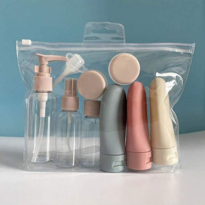 8pc Toiletry Travel Set