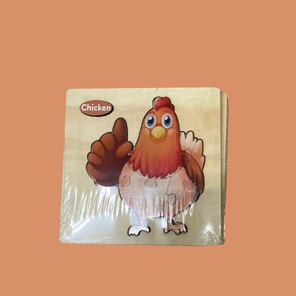 3D Wooded Kids Puzzle