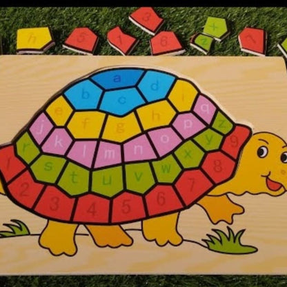 Large alphabet/number puzzle