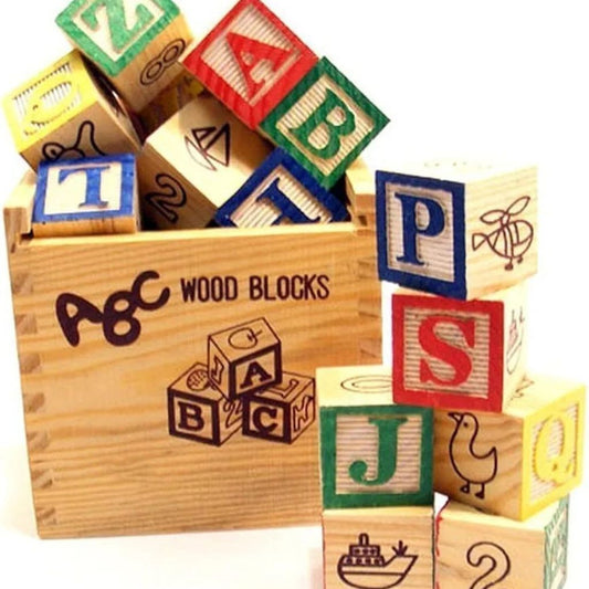 ABC Wooden Block