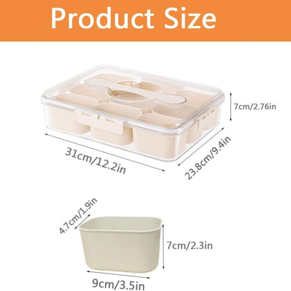 Divided Storage Boxes with Lid