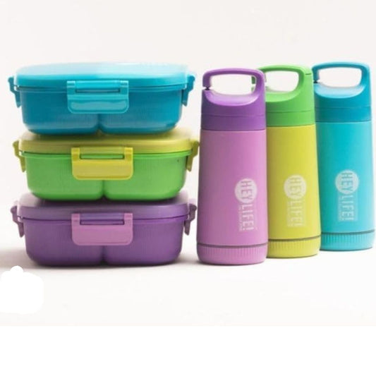 Bento Lunchbox and Bottle Set