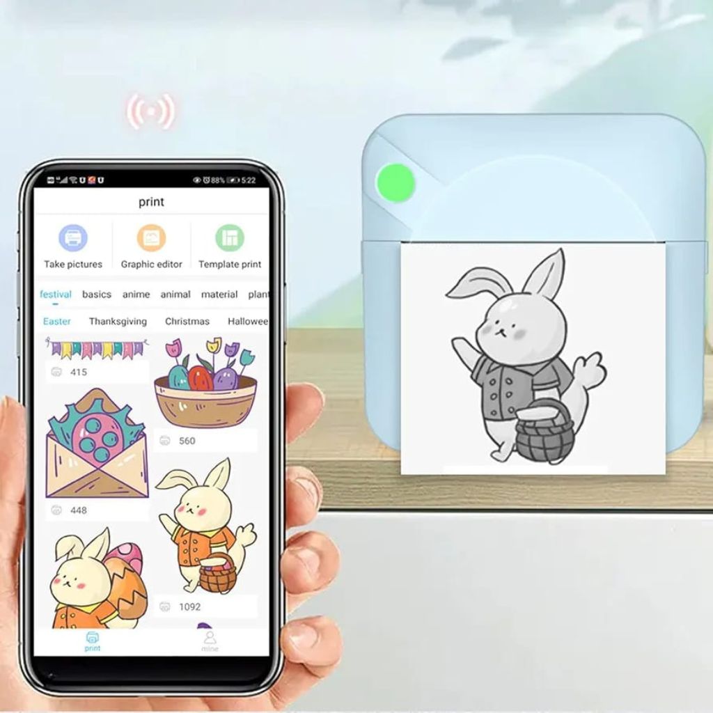 Mini Portable Printer