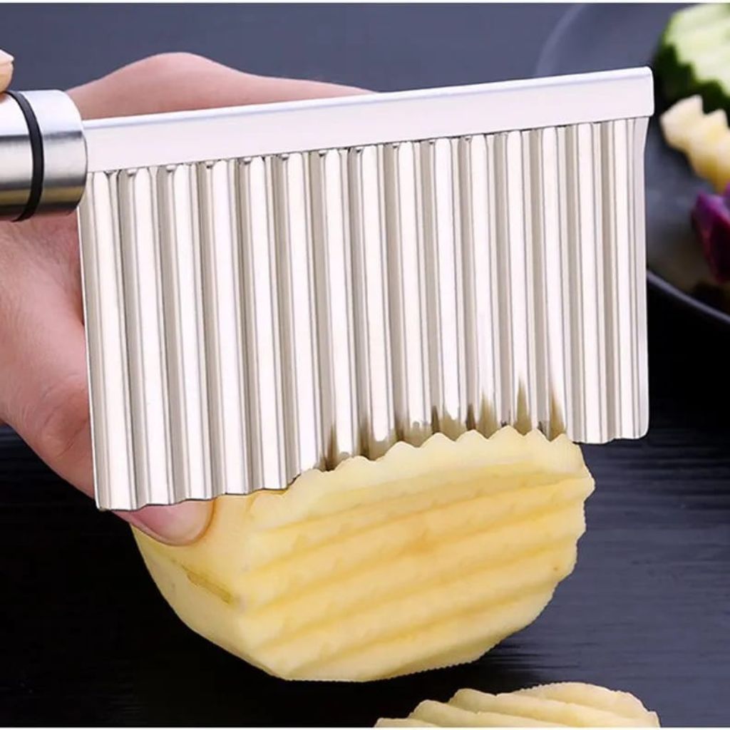 Stainless Steel Crinkle Cutter