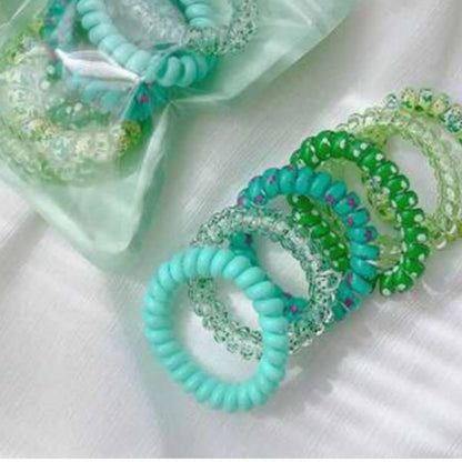 5pc Spiral Hair Bands