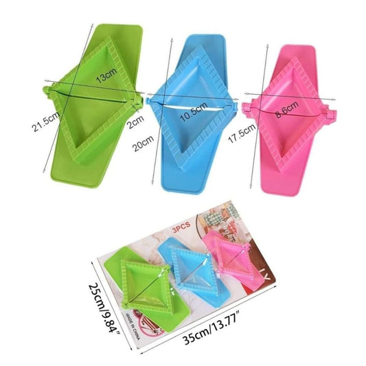 3pc Triangle Dumpling / Samoosa Maker