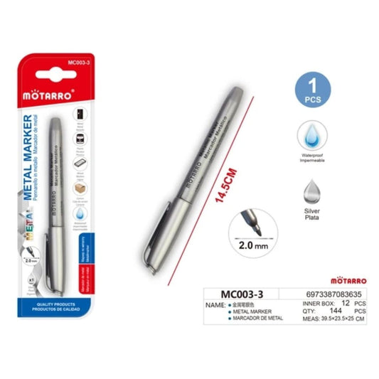 Metallic Markers - Silver
