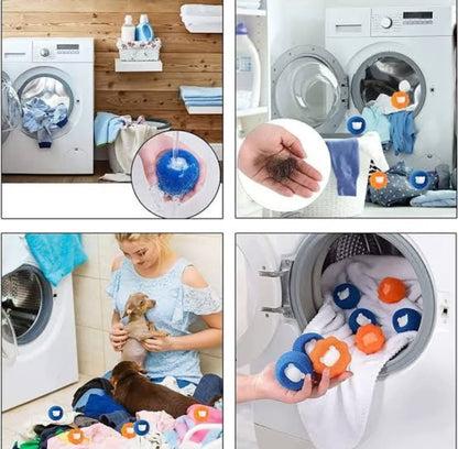 2pc Washing Machine Cleaning a Ball