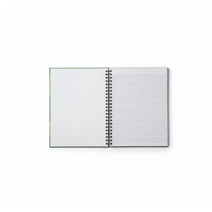 A4 Green Nature Spiral Notebook