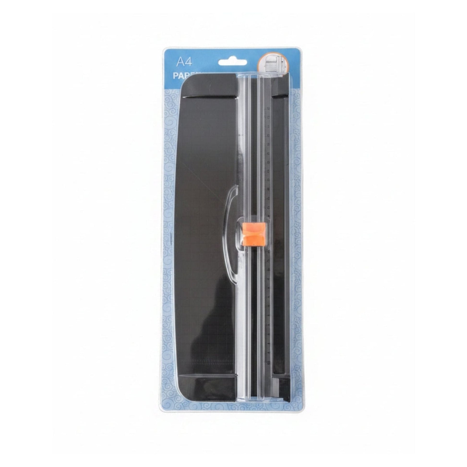 A4 Paper Cutter & Paper Trimmer for Office, School & Crafts - Black