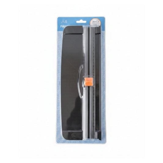 A4 Paper Cutter & Paper Trimmer for Office, School & Crafts - Black