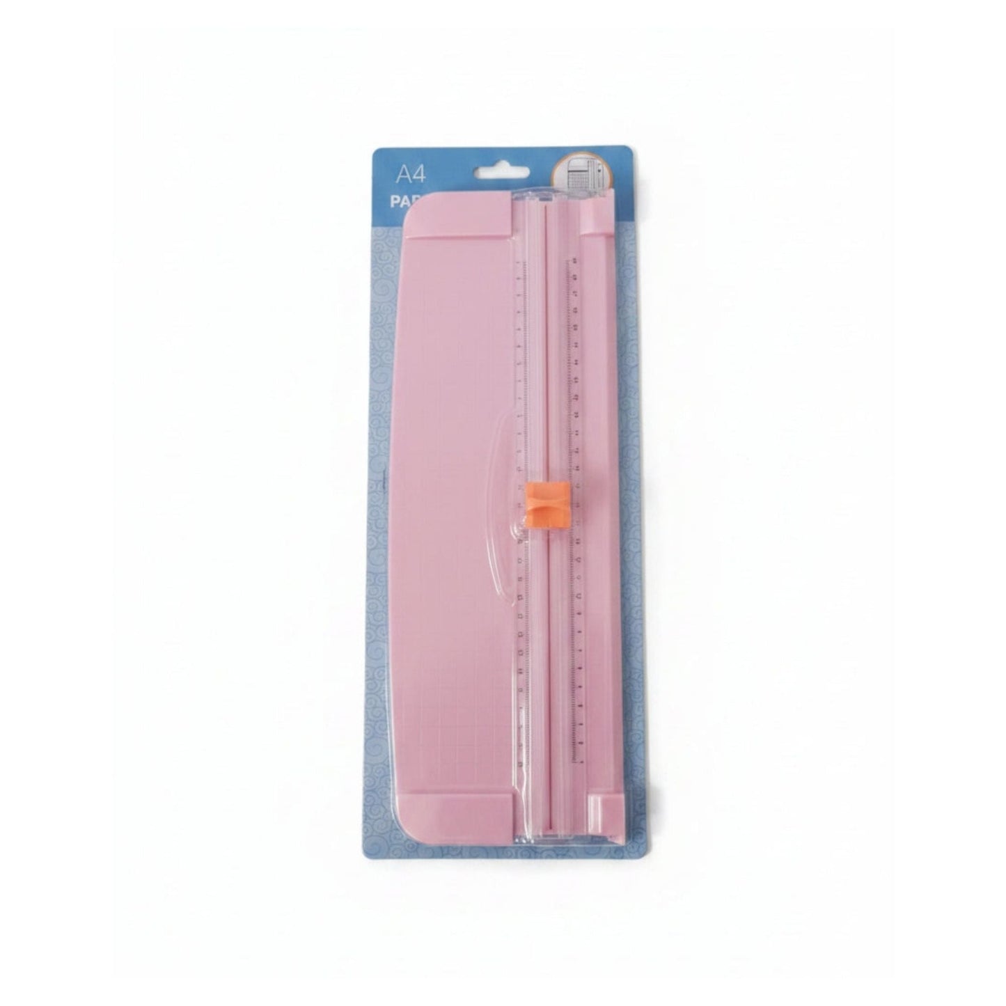 A4 Paper Cutter & Paper Trimmer for Office, School & Crafts - Pink
