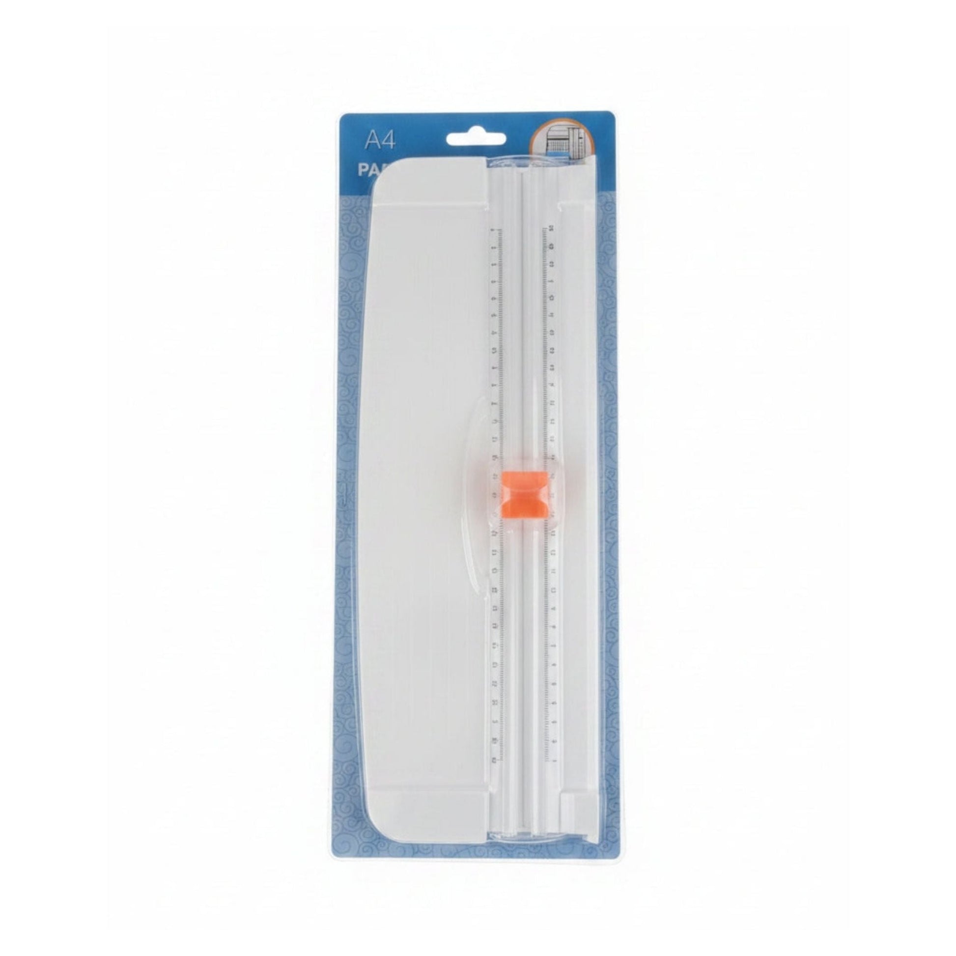A4 Paper Cutter & Paper Trimmer for Office, School & Crafts - White