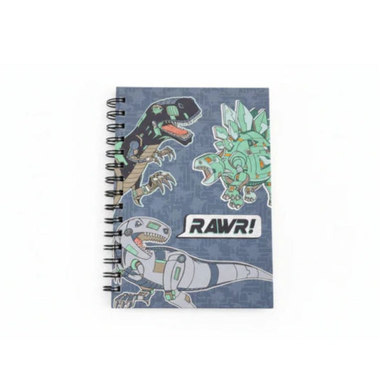 A5 Dinosaur Spiral Notebook