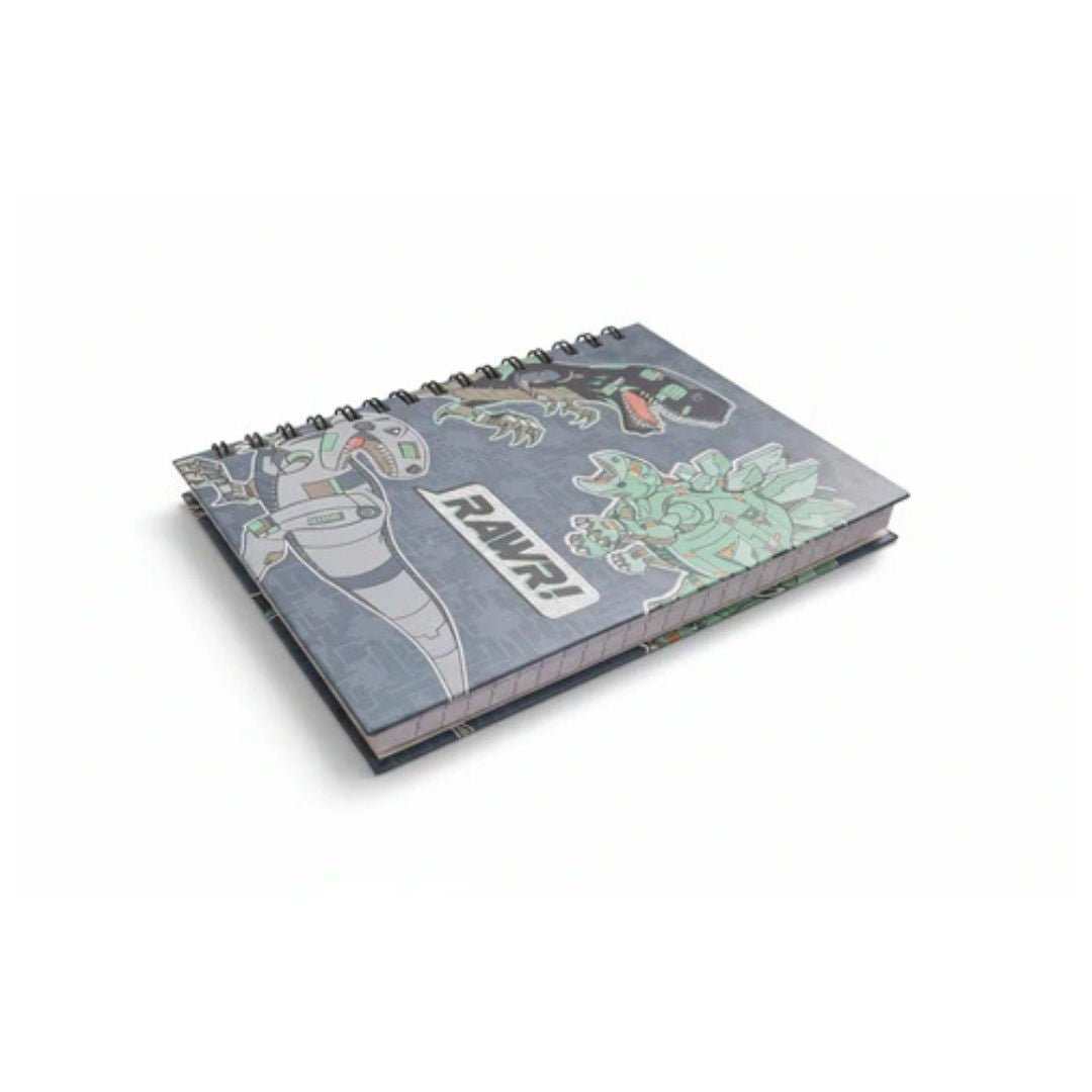 A5 Dinosaur Spiral Notebook