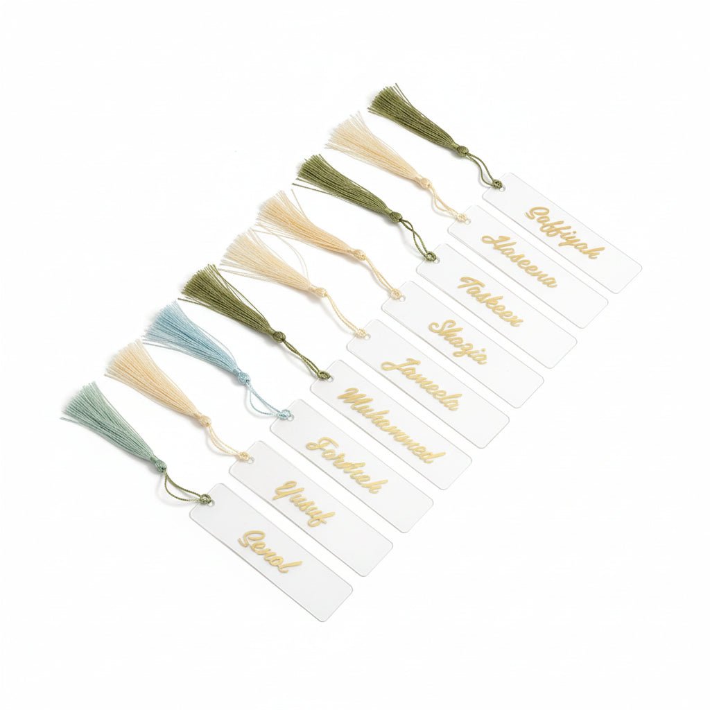 Acrylic Book Mark With Tassle
