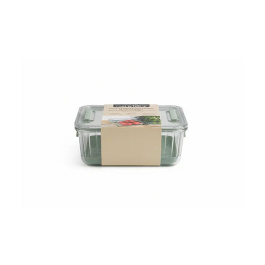 Acrylic Food Storage Container With Drainer