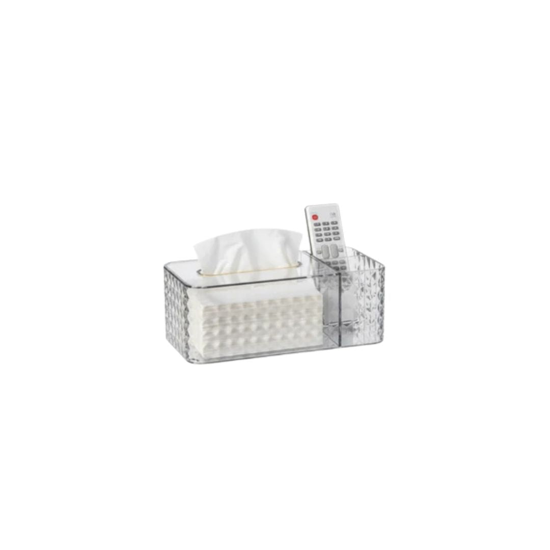 Acrylic Tissue Box With Holder