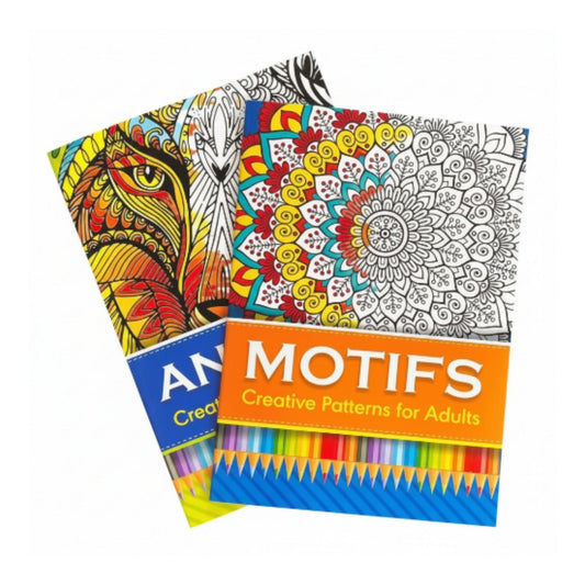 Adult Creative Pattern Coloring Book
