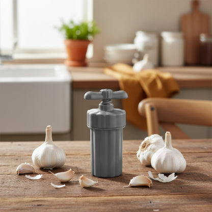 Bager Carina Stainless Steel Garlic Press – Heavy Duty Kitchen Tool