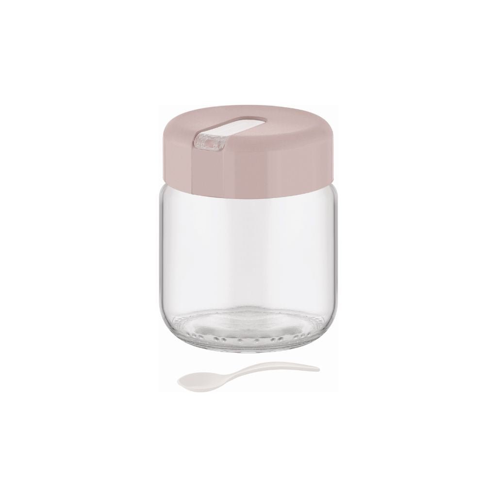 Bager Fiesta Glass Jar with Spoon - 210ml