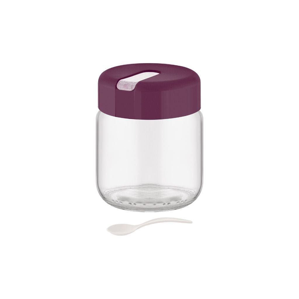 Bager Fiesta Glass Jar with Spoon - 210ml