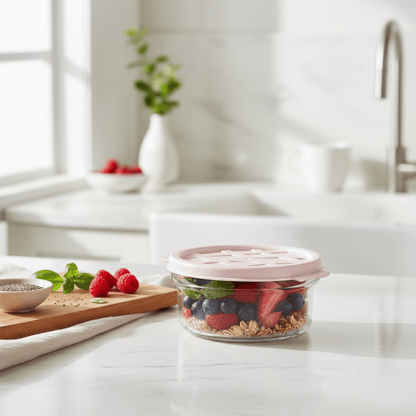 Bager Smart Glass Bowl With Lid - 425ml