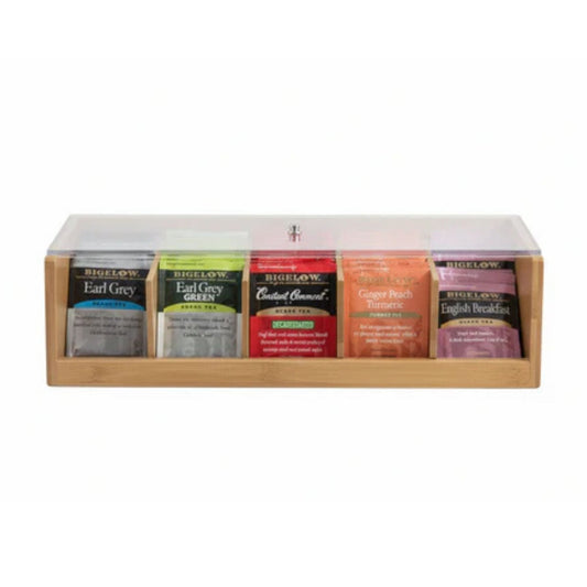 Bamboo 5 Column Teabox