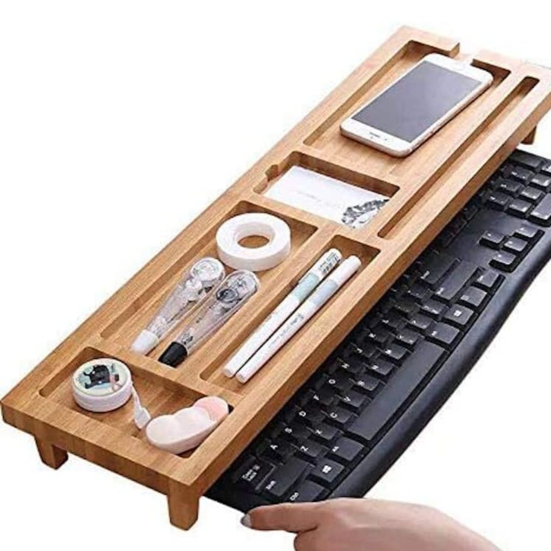Bamboo Desk Organizer