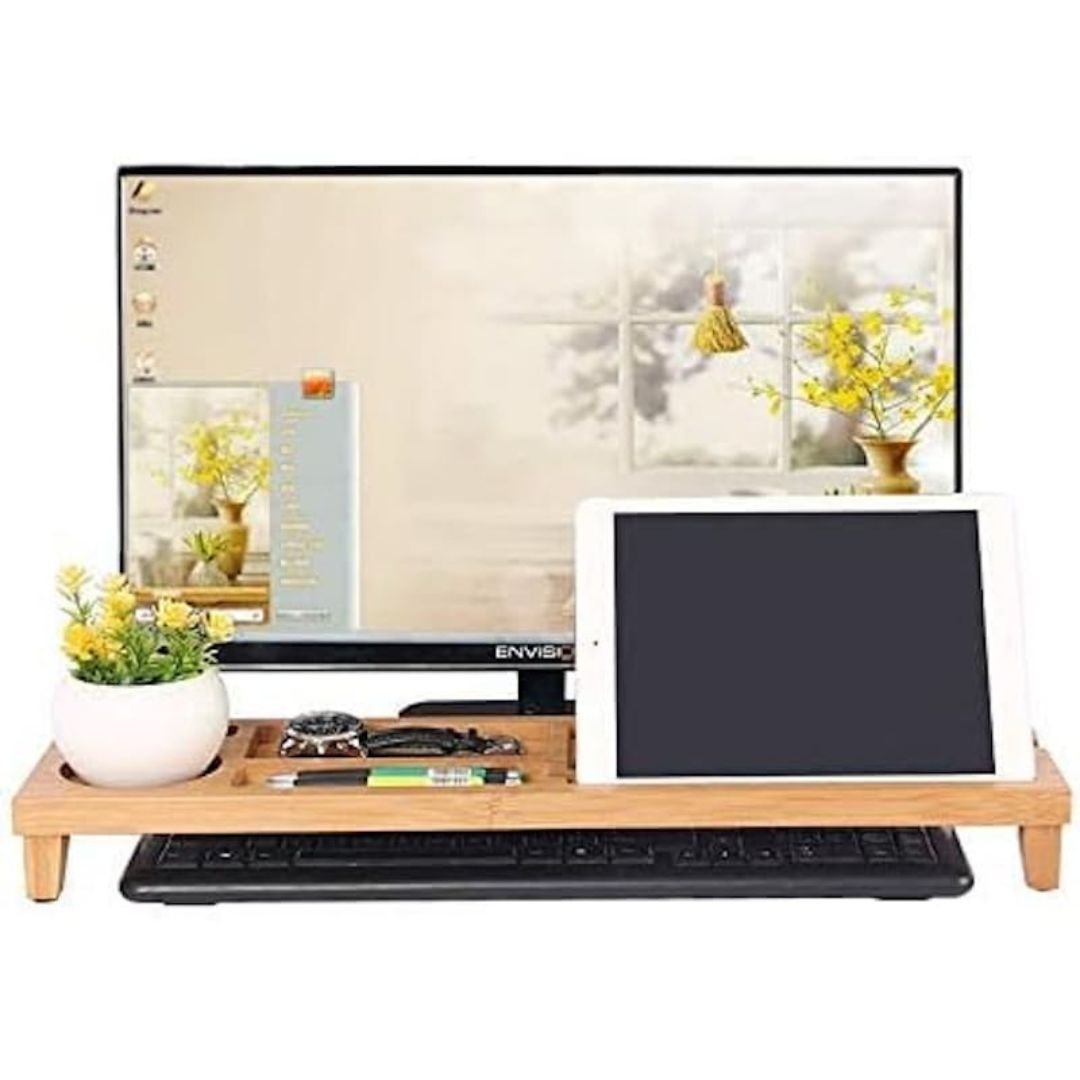 Bamboo Desk Organizer